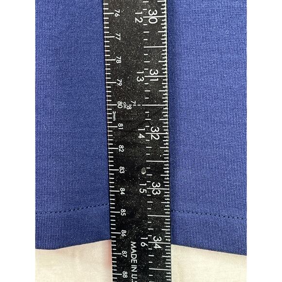 Zara Basic pullover sleeveless knee-length dress in blue, size XL NWT - Picture 7 of 9